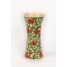 Vase - apples on a green background