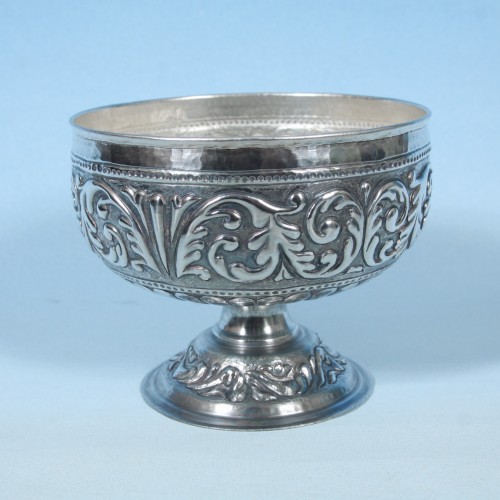 Silver-plated copper bowl - on request