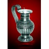 A silver-plated copper pot replica of a rogozene treasure