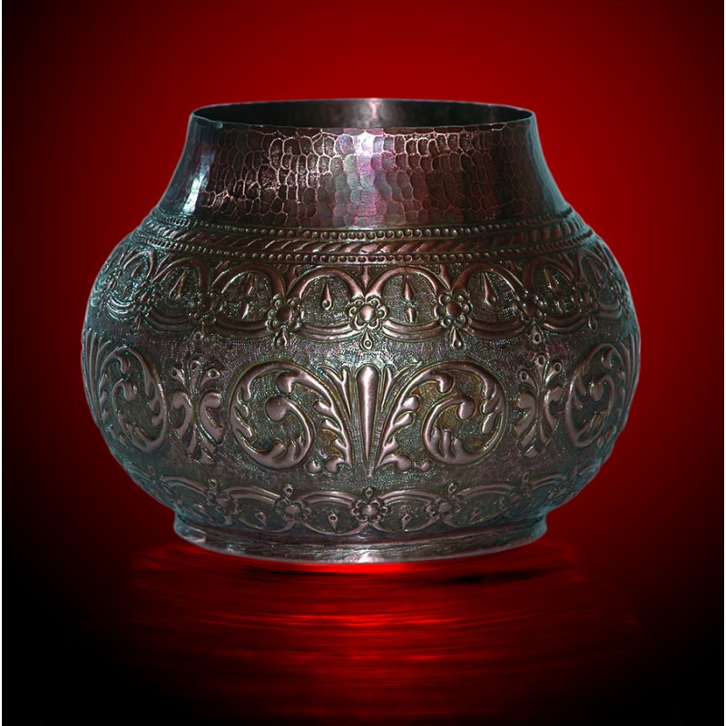 Hand-wrought copper bowl
