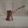 Hand-wrought copper jezve for 6 coffees